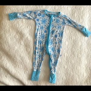 Little Sleepies Snowflake Zippies